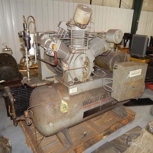 25 HP Ingersoll Rand 2 Stage Piston Type Air Compressor