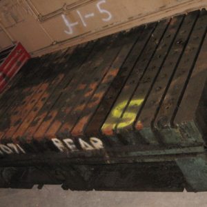 96″ x 60″ x 9.5″ Bolster Plate