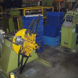 2500 Lb x 12″ Aida Uncoiler Non-Motorized