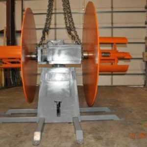 4000 LB x 16″ RAPID AIR DOUBLE END UNCOILER NON- MOTORIZED