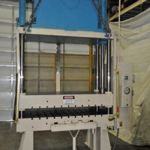 50 Ton Williams and White 4 Post Hydraulic Press