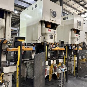220 TON AIDA GAP FRAME STAMPING PRESS