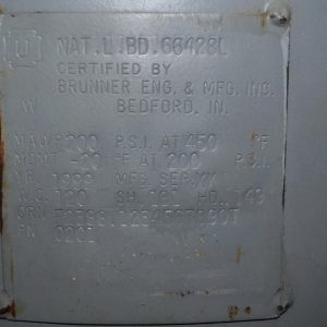 125 Gallon air Surge tank