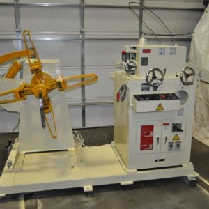 3000 LB  x 12″ Aida Uncoiler Straightener Combo