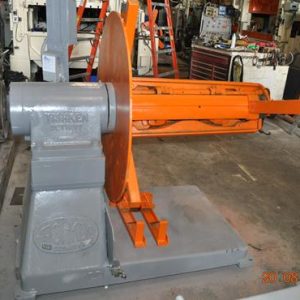 8000 LB x 38″ TISHKEN UNCOILER MOTORIZED