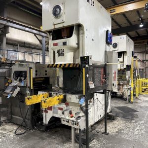 220 AIDA GAP FRAME STAMPING PRESS