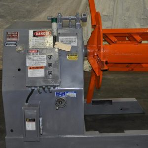 6000 LB X 28″ American Steel Line Motorized Uncoiler