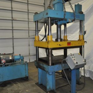 100 TON DENISON MULTIPRESS HYDRAULIC 4 POST PRESS