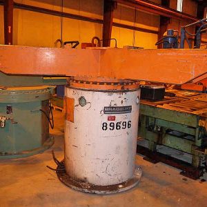 30,000 LB x 48″ BRADBURY 3 ARM TURNSTILE