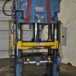 50 TON PRESCOMATIC HYDRAULIC 4 POST PRESS