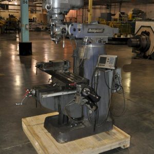 2 HP BRIDGEPORT VERTICAL MILL