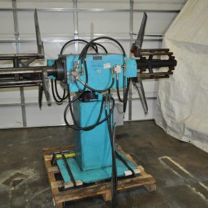 3,000 LB DOUBLE END DURANT UNCOILER WITH HYDRAULIC EXPANSION