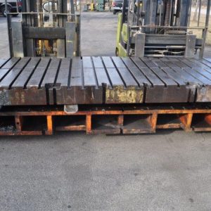 144″ x 54″ x 9″ T SLOTTED BOLSTER