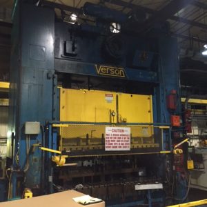 600 TON VERSON SSDC PRESS