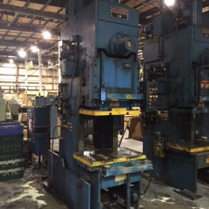 90 TON NIAGARA OBI BACK GEARED PRESS