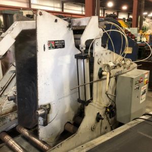 10,000 LB x 32″ x .187″ MECON COIL CRADLE STRAIGHTENER