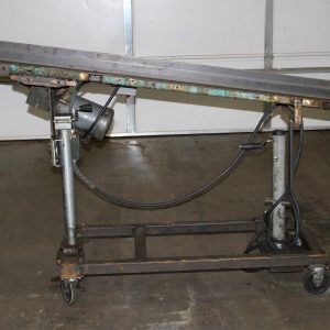 12″ X 72″ BUNTING MAGNETICS BELT CONVEYOR