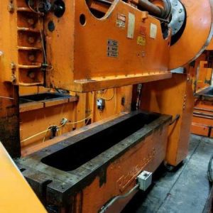 60 TON ROUSSELLE DOUBLE CRANK GAP FRAME PRESS