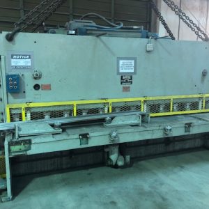 12′ x 1/2″ HTC HYDRAULIC SHEAR