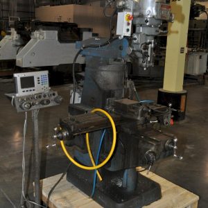 2 HP BRIDGEPORT VERTICAL MILL