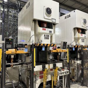 220 AIDA GAP FRAME PUNCH PRESS