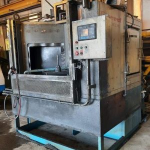 20″ x 20″ x 20″ GERREF S.S. Carousel Washer, Electrically Heated Wash & Blow-Off