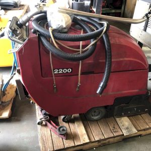 Cat Model 220 Walk Behind Floor Scrubber sweeper