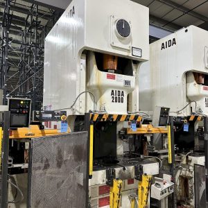 220 AIDA GAP FRAME PUNCH PRESS
