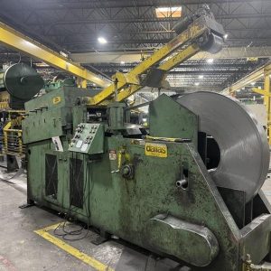 10000LB x 24″ wide x .250″ Dallas Coil Cradle Straightener