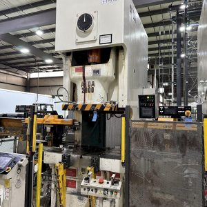 220 AIDA GAP FRAME STAMPING PRESS