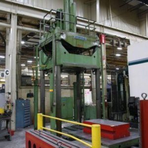 REIS TUS 180 OK-200 DOWN ACTING 4-POST HYDRAULIC SPOTTING PRESS