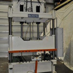 80 TON MACRODYNE FOUR POST HYDRAULIC PRESS