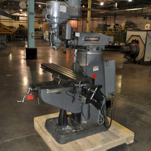 2 HP BRIDGEPORT VERTICAL MILL