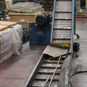 32′ X 18″ NEW LONDON STEEL TRACK Z STYLE CONVEYOR