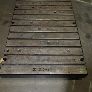 96″ x 48″ x 6.5″ T Slotted Bolster Plate