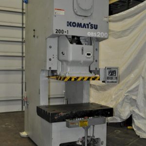 220 TON KOMATSU GAP FRAME PRESS