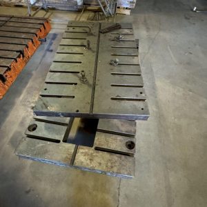 72″ x 36″ x 5″ T SLOTTED BOLSTER PLATE