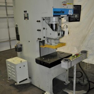 45 TON KOMATSU GAP FRAME PRESS
