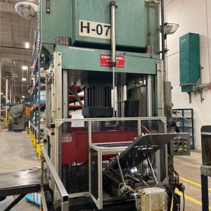 120 TON CORSTEEL 4 POST HYDRAULIC PRESS REBUILT IN 2022