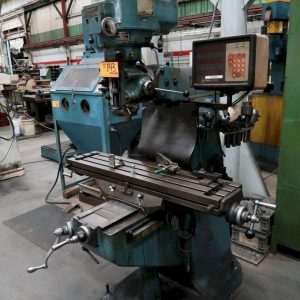 9″ x 42″ BRIDGEPORT 2J VERTICAL MILLING MACHINE