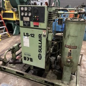 50 HP Sullair Screw Type Air Compressor