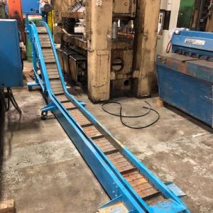 8″ x 14′ STEELTRAK 3-HASB INCLINE CONVEYOR