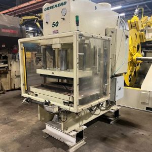 50 TON GREENERD C FRAME HYDRAULIC PRESS