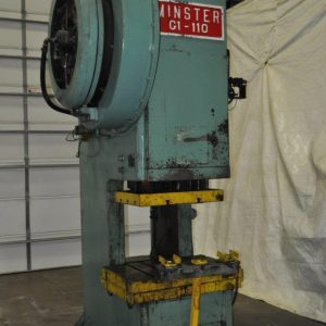 110 TON MINSTER GAP FRAME PRESS
