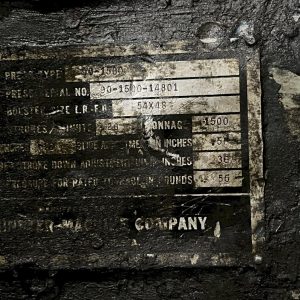 1500 TON MINSTER KNUCKLE JOINT PRESS