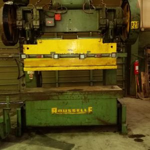 100 TON ROUSELLE DOUBLE CRANK GAP FRAME PRESS