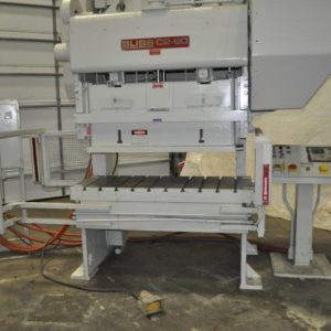 60 TON BLISS DOUBLE CRANK GAP PRESS