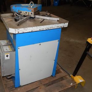 7.75″ x 7.75″ x .157″ PROFAB HYDRAULIC NOTCHER