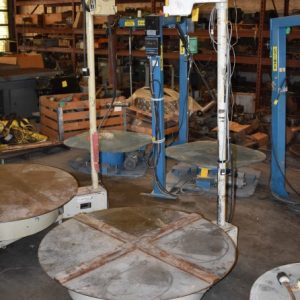 3500 LB PA INDUSTRIES HORIZONTAL PALLET DECOILER