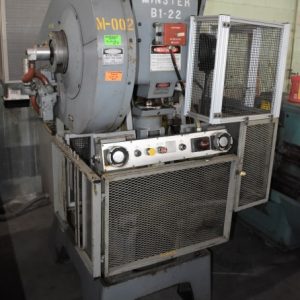 22 TON MINSTER HIGH SPEED GAP FRAME PRESS